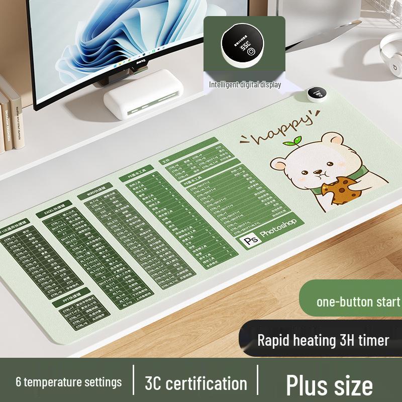 Waterproof Heating Desk Pad – Warm Hand Warmer for Office, Homework, and Winter