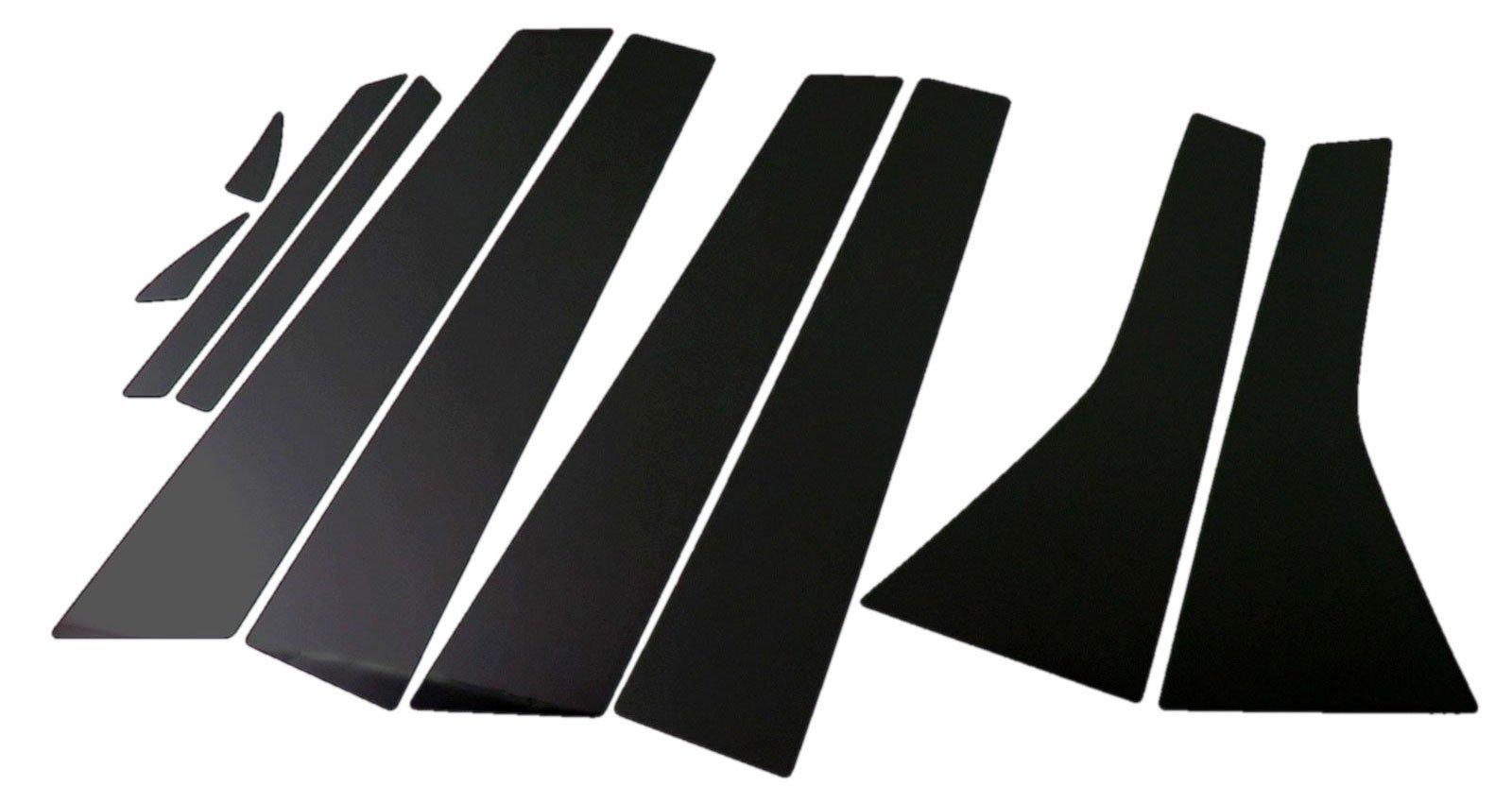 

BRIGHTZ Stream Super Mirror Black Plated Pillar Panel Cover 10PC for No Visor 5064 RN6-9 [PIL-BLA-212] чёрный