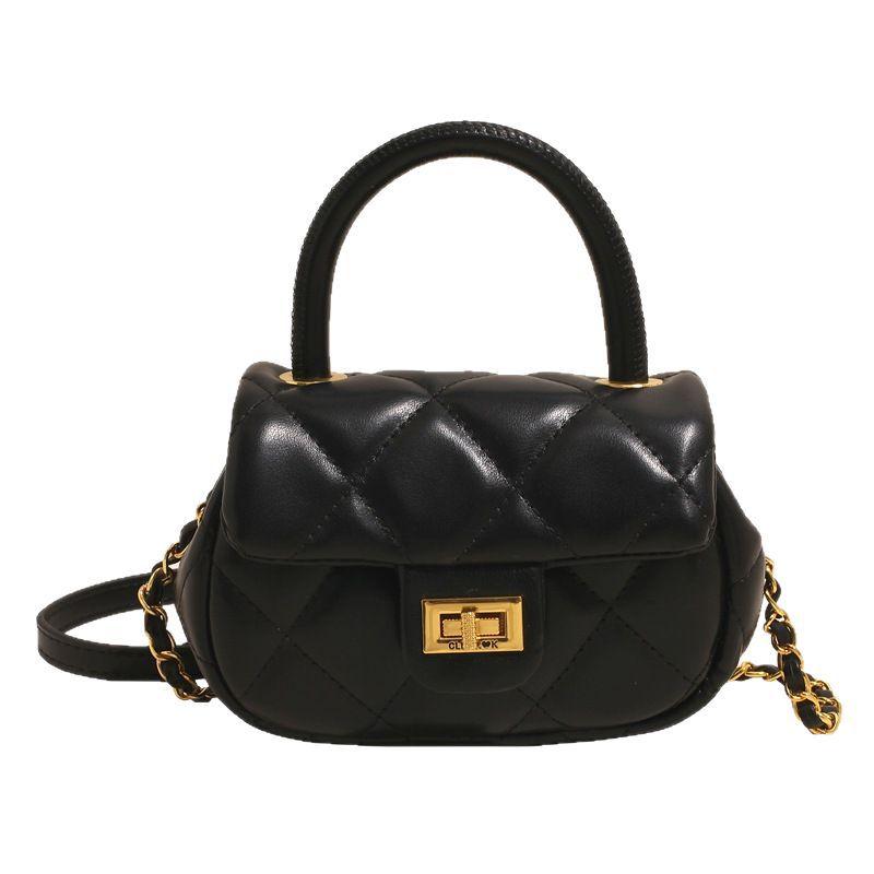2025 Summer New Women's Bag Simple Trend Crossbody Bag Small Fragrance Style Versatile Small Bag Women's Mini Shoulder Bag