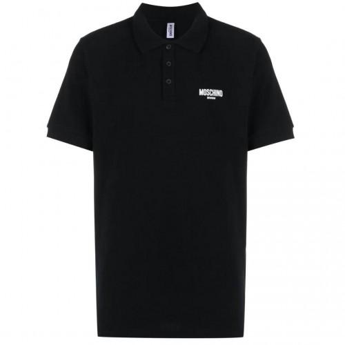 Moschino Unisex Adult Logo Cotton Polo Shirt