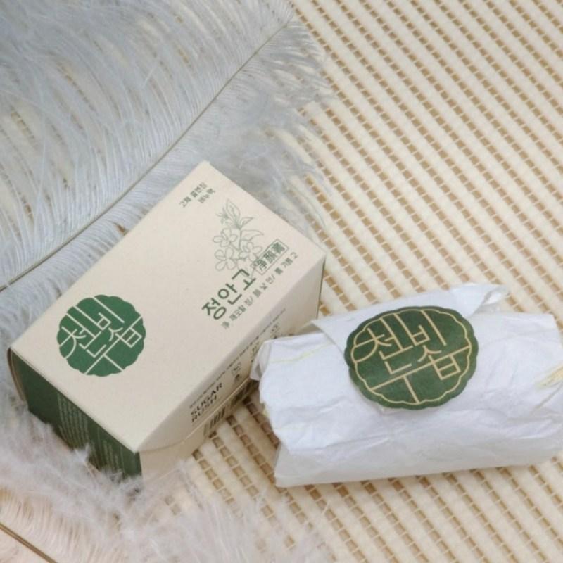 Cheonbinsoap Houttuynia Cordata Jeongango Soap Pore, Blackhead, Exfoliation, Sebum Care, Impurity Removal, Natural Cleansing, 120g, 1 pcs