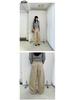 Yuyi Spring 2026 Women's American Style Wide-Leg Casual Pants with Single Pocket