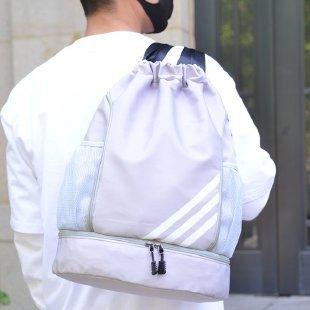 Schoolbag Sports Backpack Outdoor Training Basketball Soccer Bag Large Capacity Fitness Swimming Mountaineering Bag Drawstring Backpack