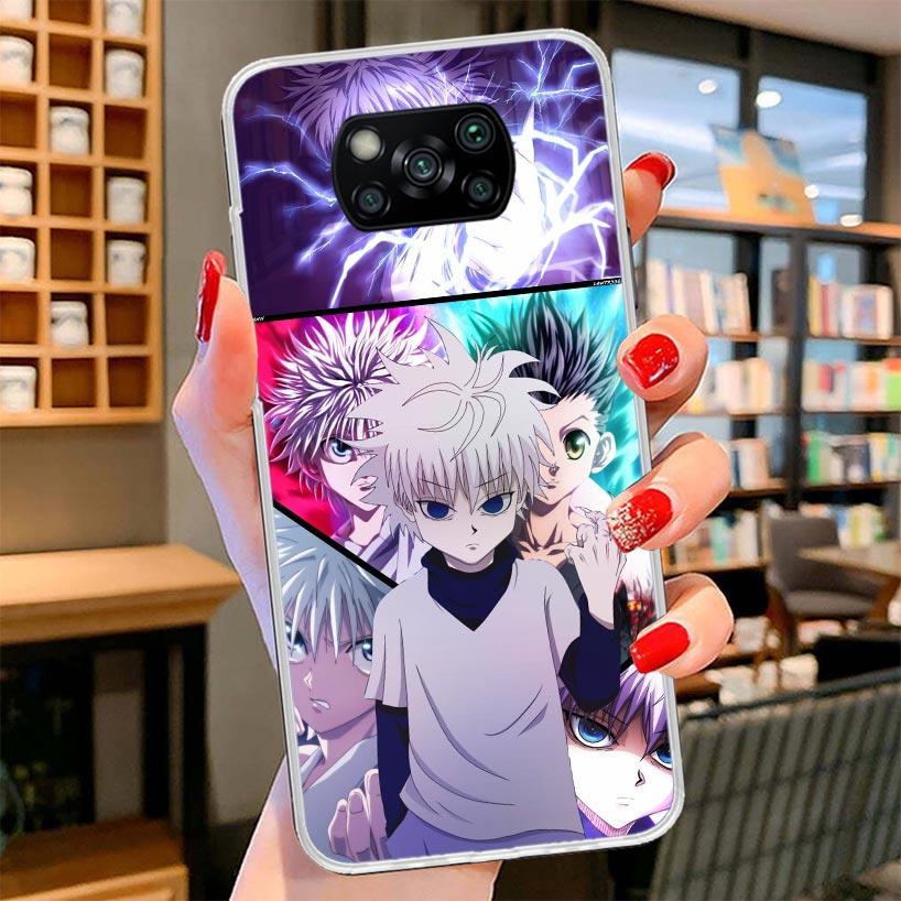 Hunter X Killua Cover Phone Case For Xiaomi Poco F7 Ultra X7 X6 X5 Pro M7 Redmi 15C 15 13C 13 12C 12 10C 10 9A 9C 9T 9 Shell Poc