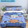 3PCS Bobo Dudu In Love  3pcs Bedding,Including 3PCS Duvet Cover And 2pcs Pillowcases Perfect for Christmas,Ideal for Bedroom, Dormitory