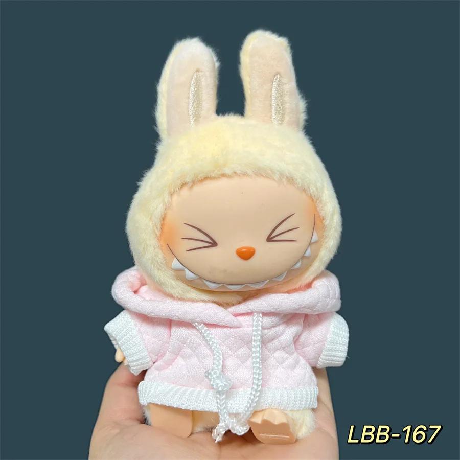Mini Doll'S Clothes Outfit Accessories For Ropa Labubu and 10cm Cotton Doll Baby Replacement Clothes Clothing Gift