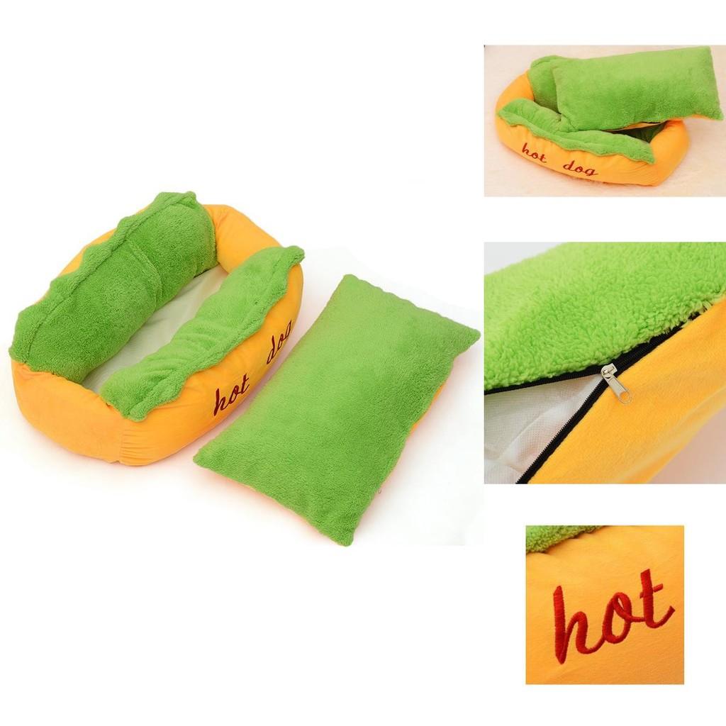 Cozy And Stylish Pet Bed For Dogs And Cats Featuring Removable Washable Cushion