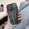 Classic Anime K-kaiju No8 Leather Phone Case For IPhone 16 15 14 13 12 11 Pro Max Plus Shockproof Cover