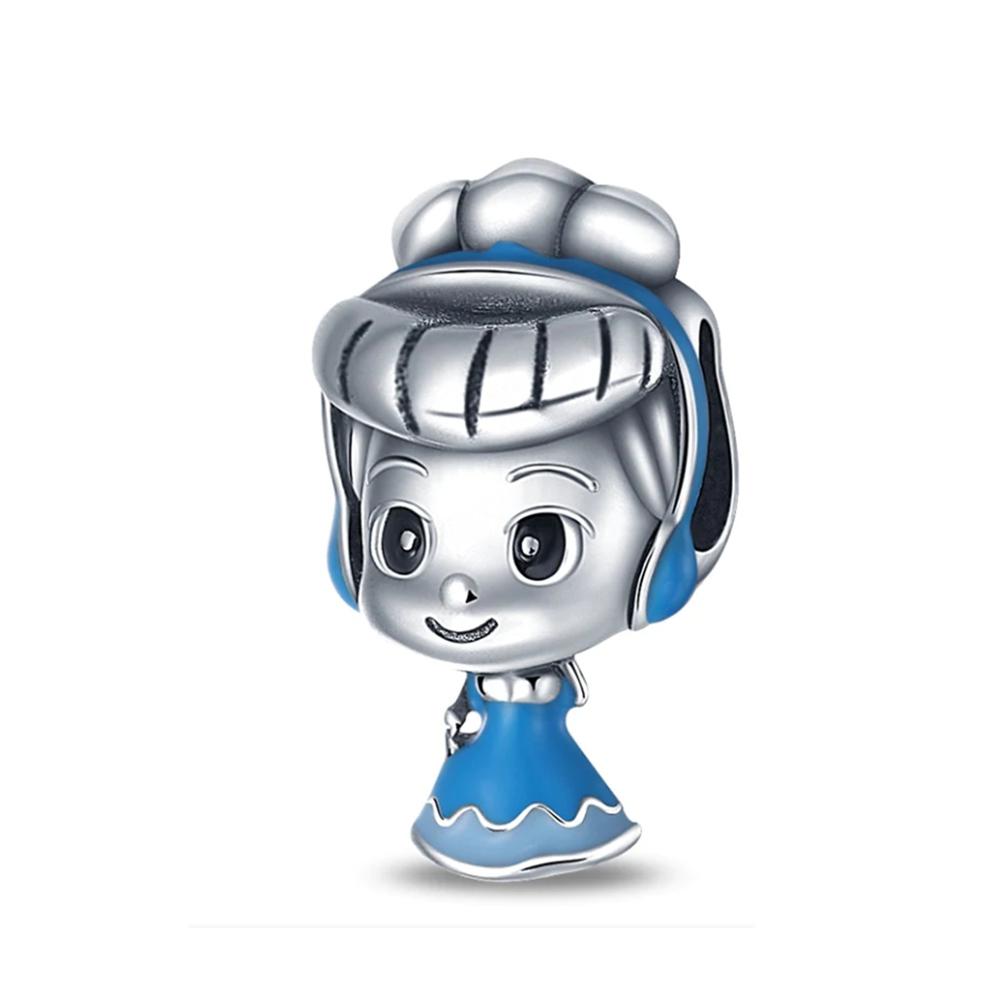 New Copper Miniso Mickey Mom Minnie Clip Stitch Designer Charms Bead Fit Authentic Bracelets Charm DIY Craft Women Jewelry