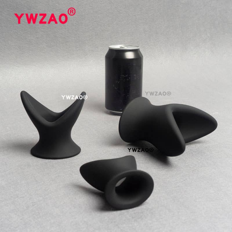 YWZAO Anal Plug Hollow Silicone V G59