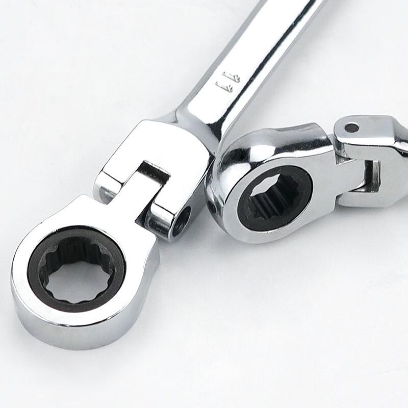 HSDC 12-Piece Dual-Use Ratchet & Adjustable Wrench Set