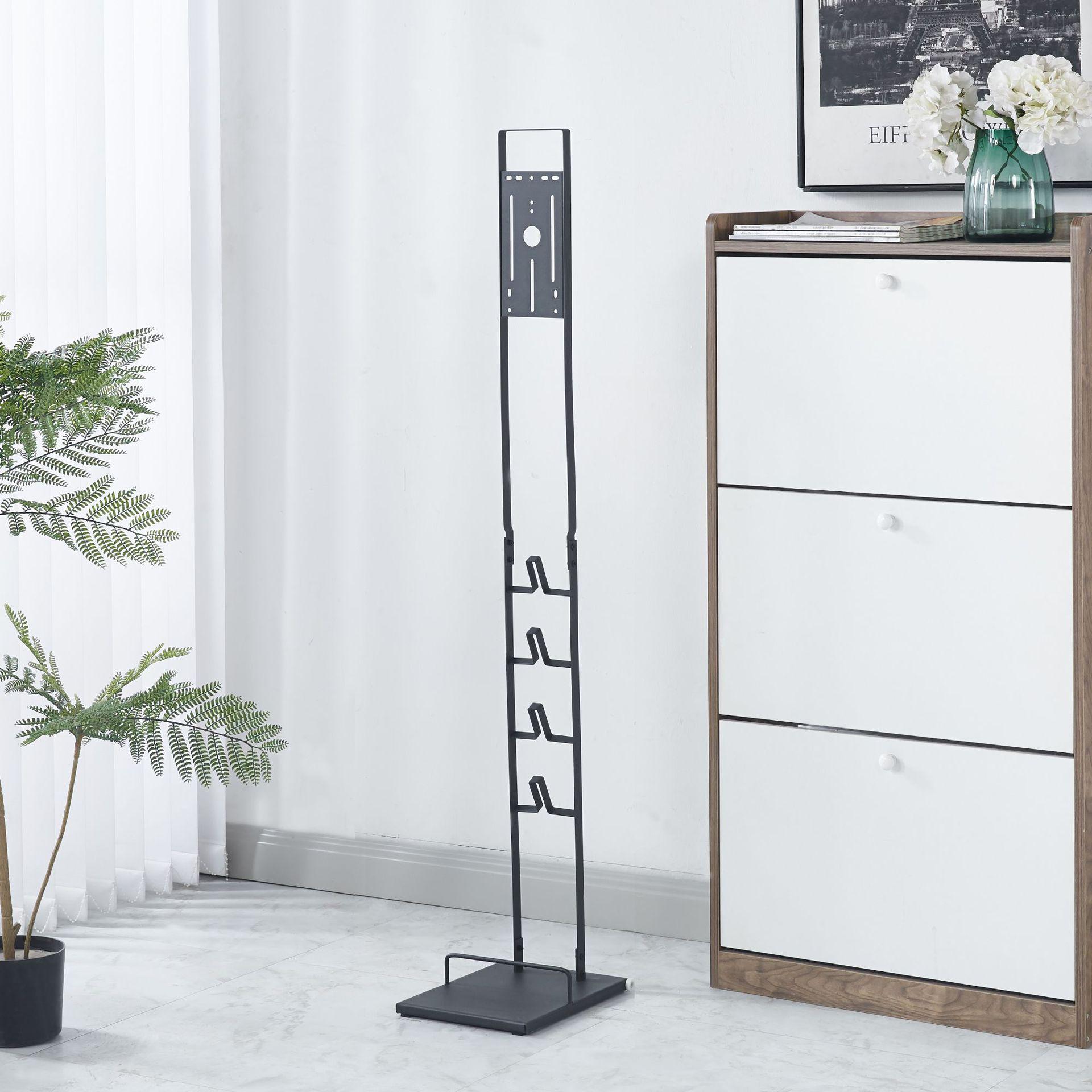 

Вертикальный пылесос без перфоратора и стойка для хранения посуды