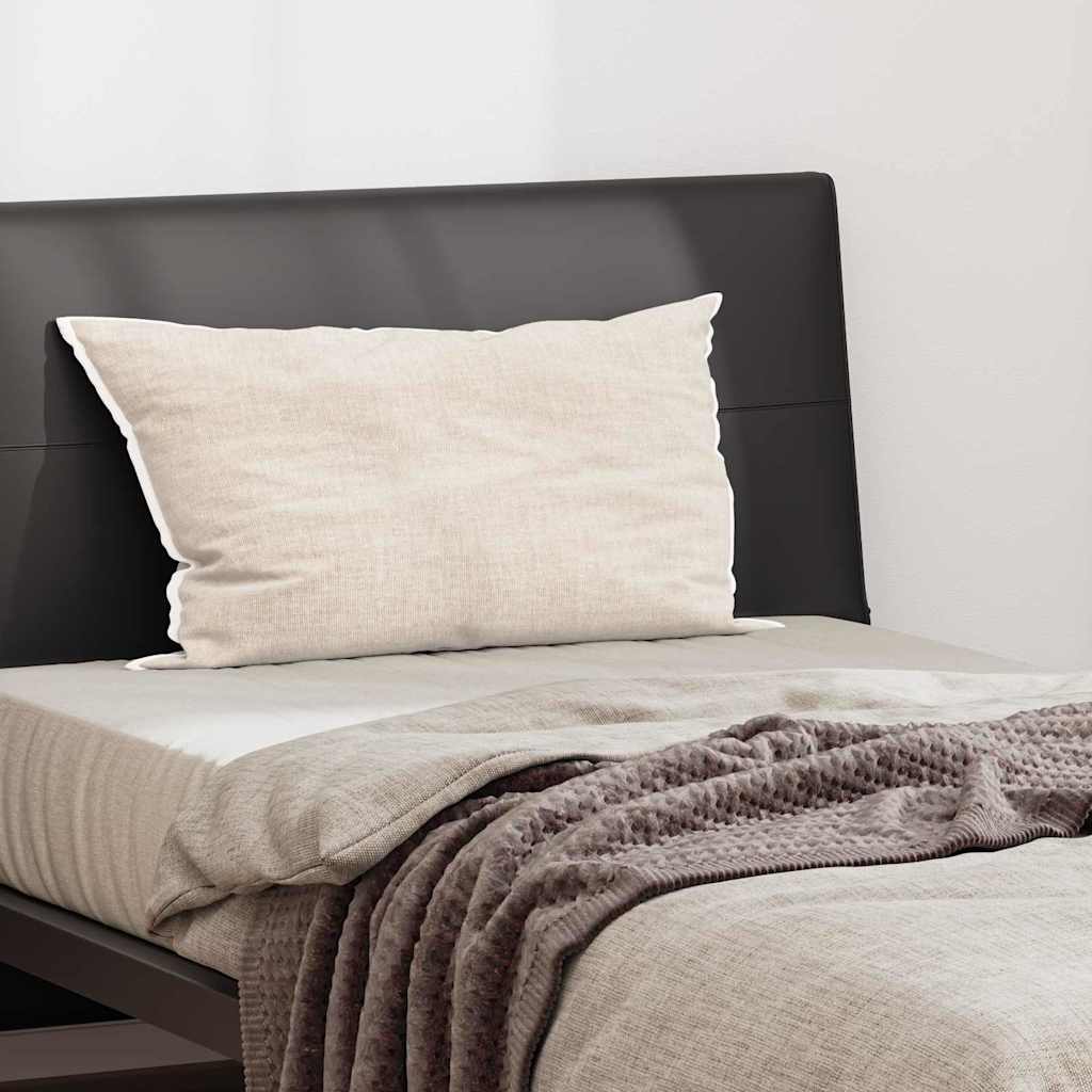 Pillow with Pillowcase White 40 X 80 Cm Feather Filled