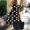 Fashion Summer Spring Short Sleeve O-Neck Casual Dresses