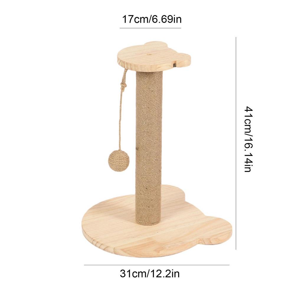 Cat Scratching Tower Cat Tree Hangings Sisal Toys Scratchers Cat Furniture & Toy Cat Scratch Post For Indoor Cats Fun Cat Tree