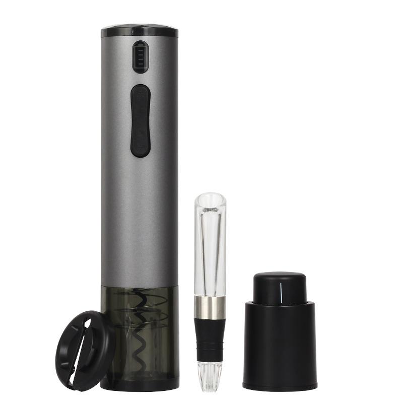 Electric Corkscrew Set Portable Wine Decanter Wine Pourer Red Wine Ware 4 Piece Gift Set Automatic Wine Driver