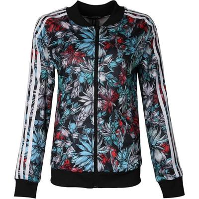 Neo Lifestyle Casual Series W Vday Bomber Sports Stripe Zip Jacket Women Jacket Black CV7379