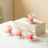 White Porcelain Kung Fu Tea Cup Ceramic Tea Set Personal Gongfu Master Tea Cup Home Office