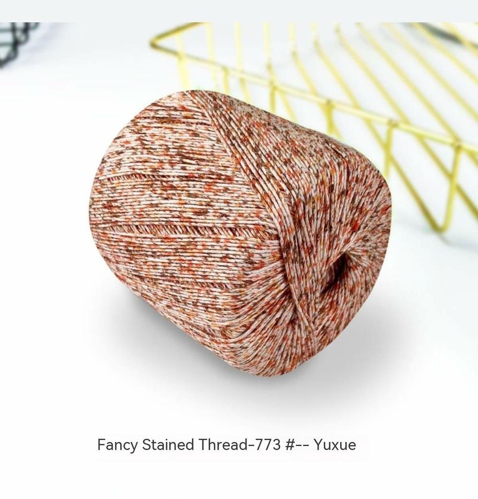 10pcs/lot Pure cotton space-dyed lace thread violent bear hand-crocheted shawl knitting fine wool