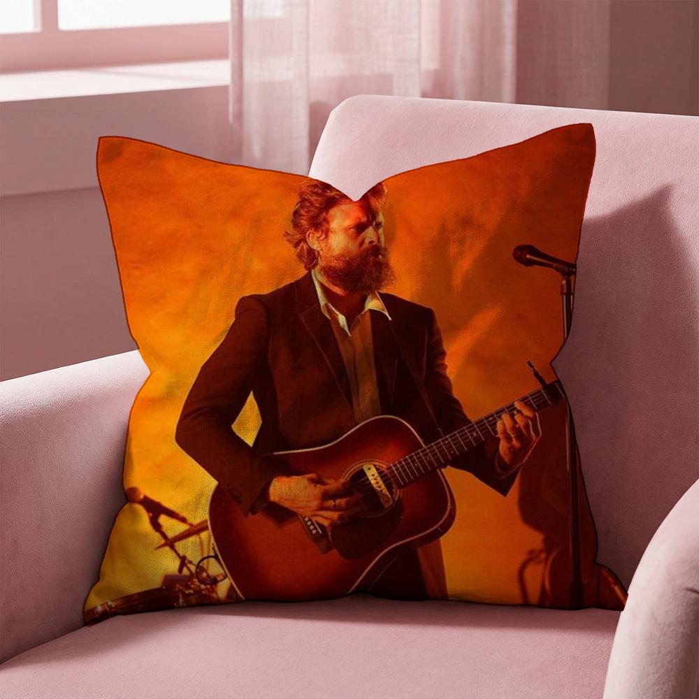 Father J-John Misty Cushion Cover Multi-Scene Pillow Cover for Home & Car - Reversible, Soft & Durable for Daily Use