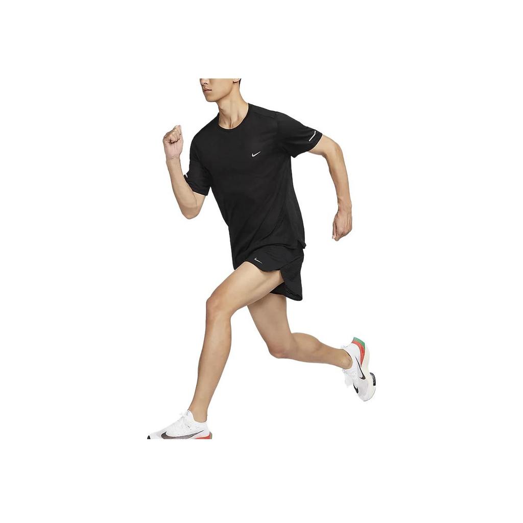 Nike Dri-Fit Running Division Short Sleeve T-Shirt Men Tops Black FZ0584010