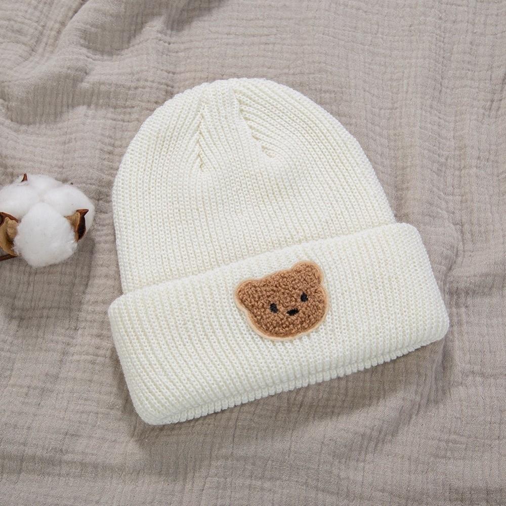 Warm Knitted Hat Cute Cartoon Pullover Cap Fashion Beanie Cap  Winter