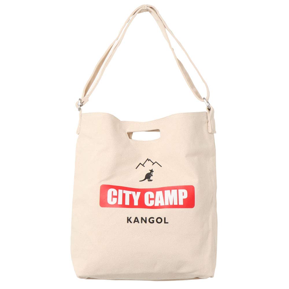 

2WAY Logo Print Tote Bag [Kangol] KGSA-BG00169 (Offred)