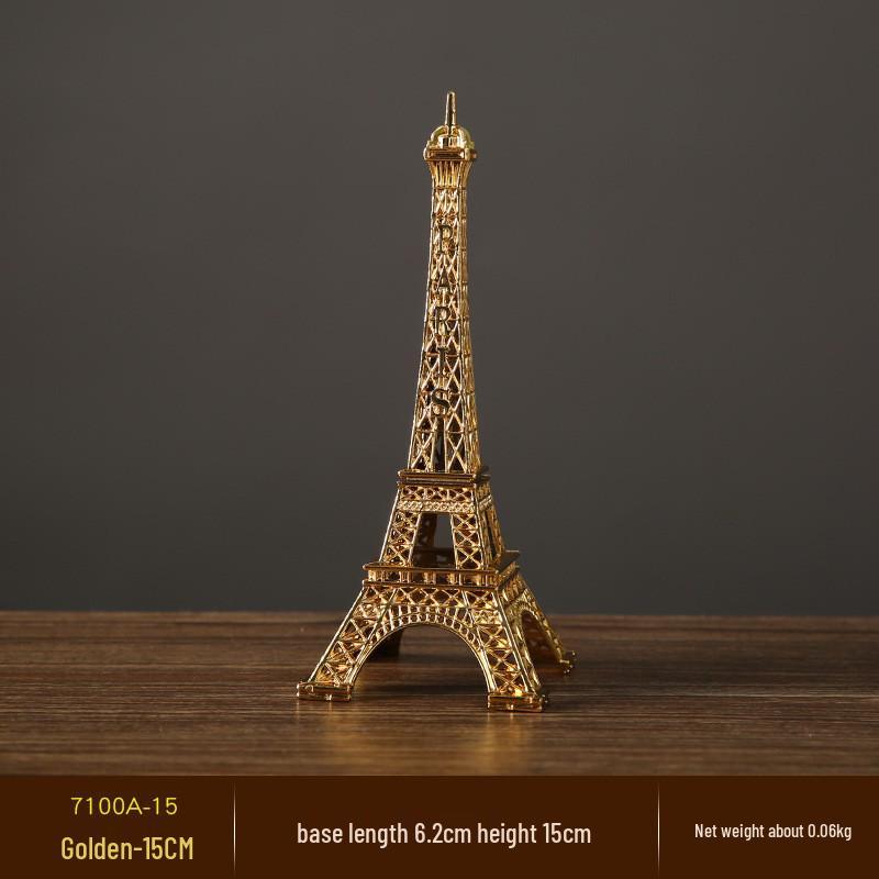 Golden Light Luxury Resin Handicrafts Collection: Ornaments for Office, Living Room, Wine & TV Cabinets