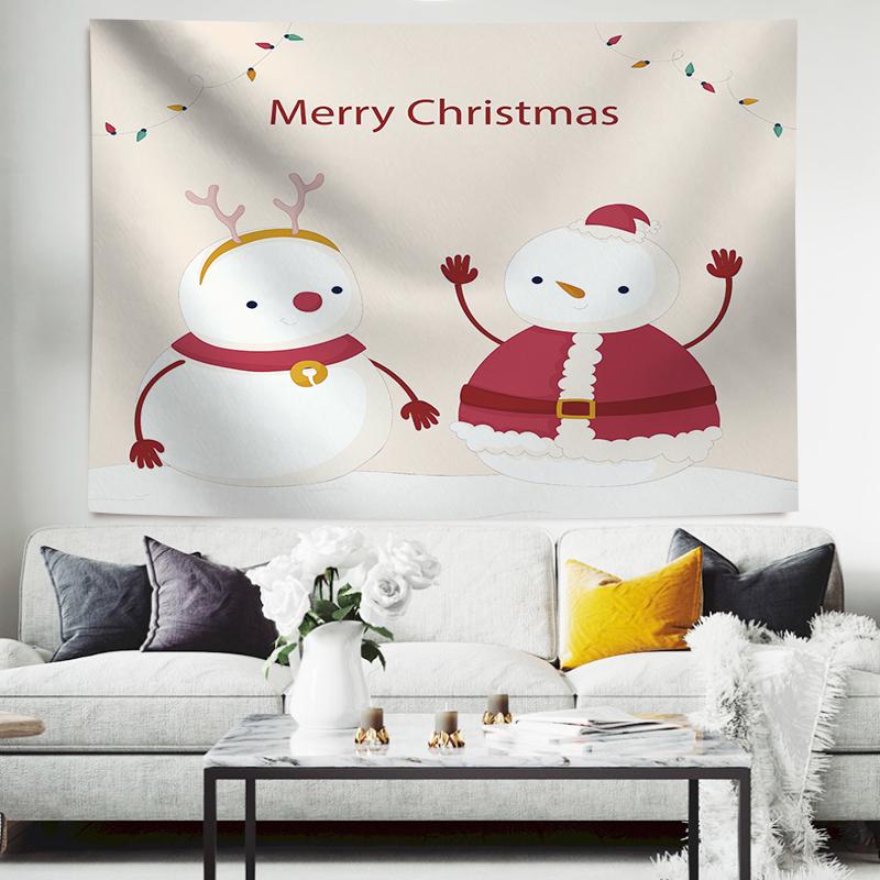 Christmas Balls And Snow Wall Hanging Tapestry Christmas Wall Hanging Tree Wall Hanging Gorgeous Christmas Tree Fireplace Gifts