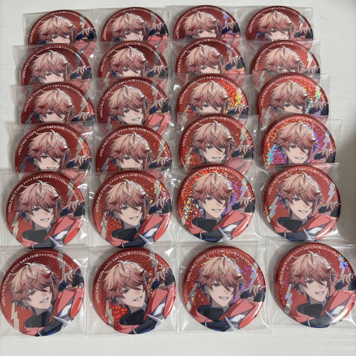 Used Seraph Dazzle Garden Can Badge 24 Pieces Can Badge Nijisanji