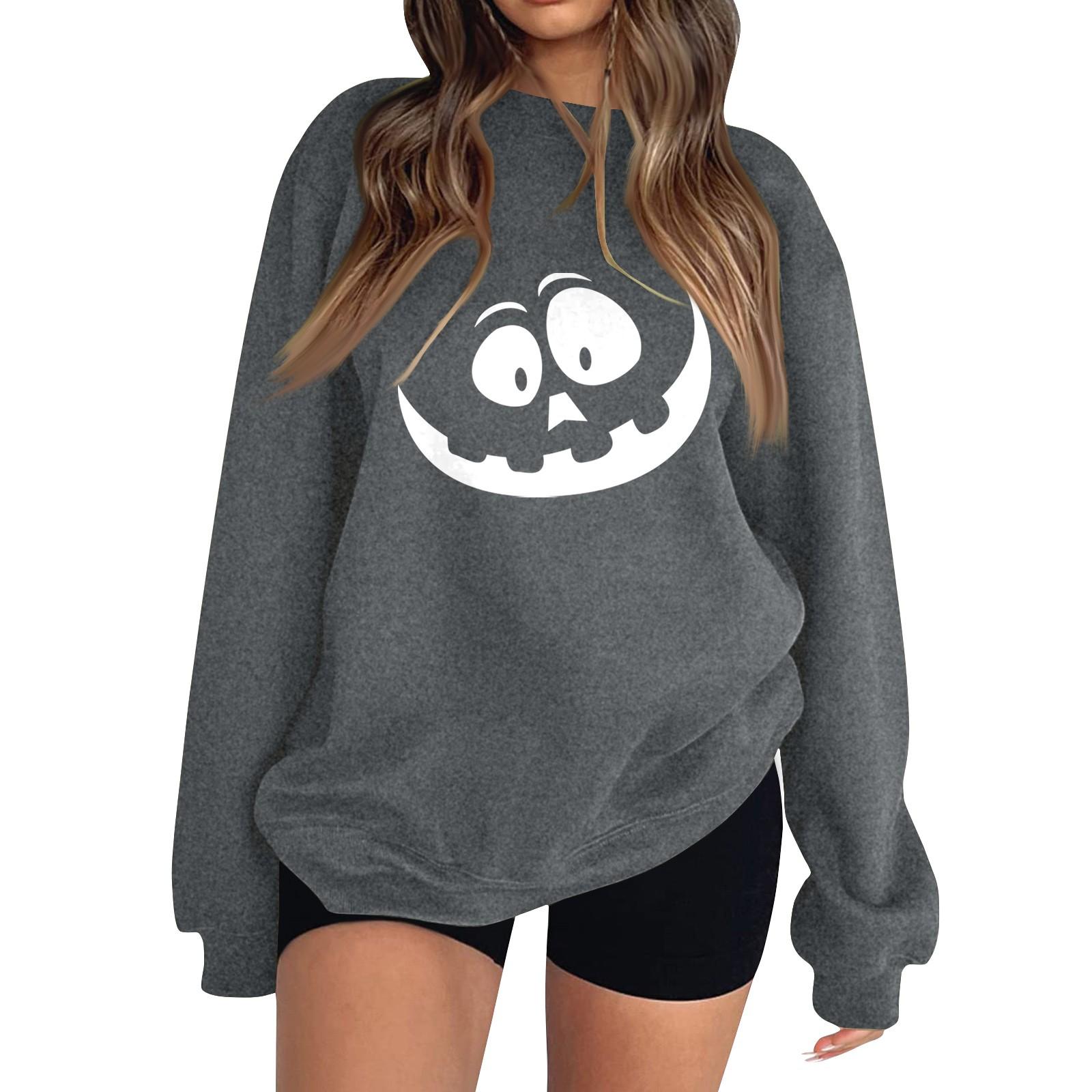 

Женская модная толстовка с длинным рукавом и круглым вырезом с принтом S