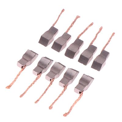 10 Adet Otomotiv Fan Motoru Fırçaları Karbon Fırçalar Otomotiv Elektronik Fan Motorları Dc12V 24V 48V Dc