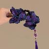 Kniting Butterfly Hair Claw Plastic Large Shark Clip Fashion Hair Grab Clip  Women