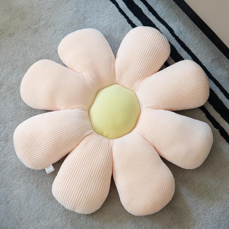 Small Daisy Flower Pillow Cushion On The Floor Chair Cushion Office Sitting for A Long Time Tatami Car with Butt Cushion