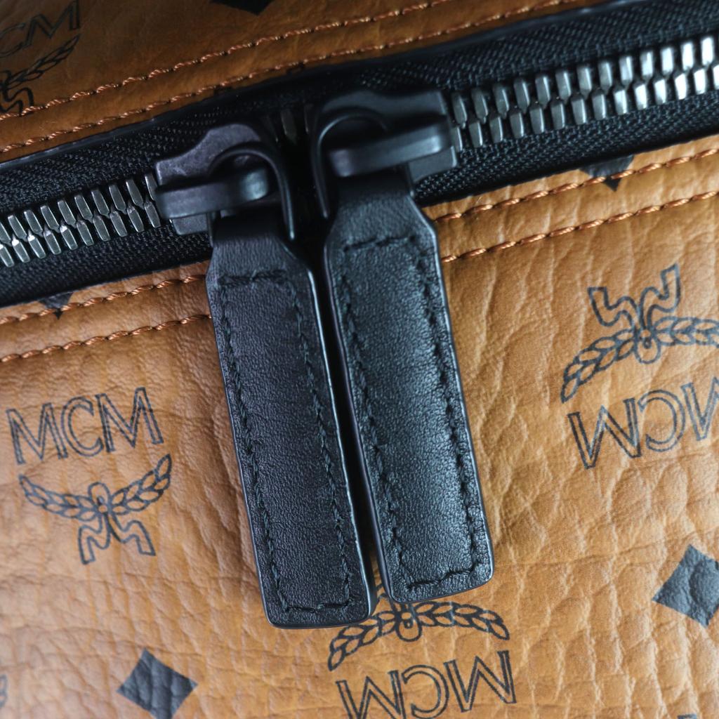 Pristine MCM Backpack  Daypack Stark Backpack in Visetos Medium canvas  Used