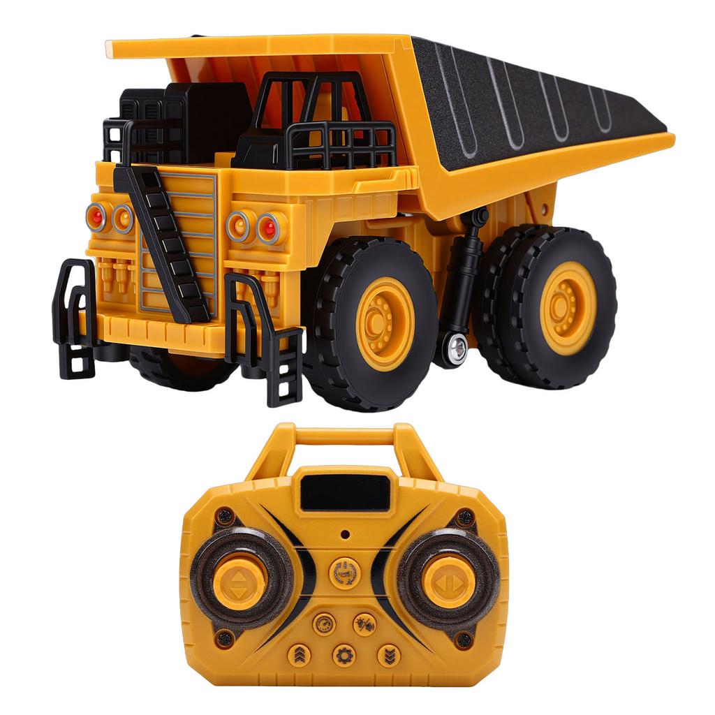 1 64 RC Dump Truck Toy Mini Bluetooth App Control Desktop Model Engineer Truck 2.4GHz Remote Control Construction
