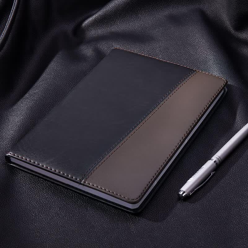Deli 7911 Leather Cover Notebook