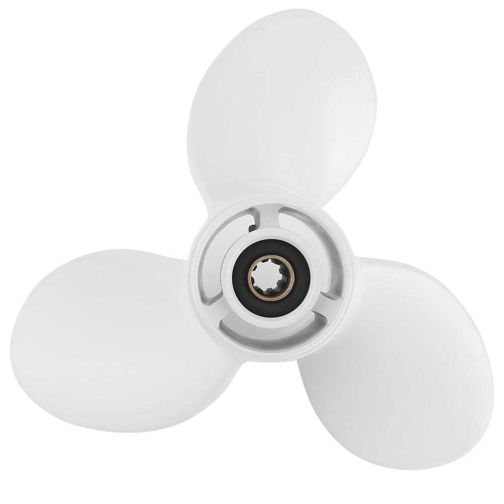 Marine Engines Outboard Propeller 8 Spline Tooth 63V4594510EL Fit for Yamaha 9.9‑15HP