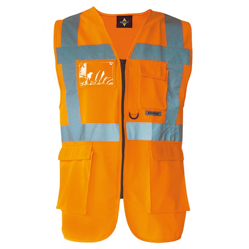 Korntex Unisex Adult Executive Berlin Multi-Functional Hi-Vis Vest