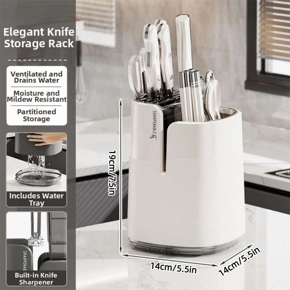 Heavy Duty Kitchen Storage Rack Multifunctional Cutlery Organizer Kitchen Countertop