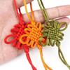 100 Pcs Chinese Knot Lucky Pendant for Chinese New Year Home Decoration to Bring You Auspicious Wealth Health and Happiness