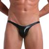 Underpants Briefs Faux Leather G-String M-XL Men\'s