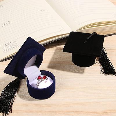 Kreative Ringbox in Arzthutform, Ohrringe, Halskette, Schmuckaufbewahrung, Hochzeit, Verlobung, Valentinstag, Geschenkverpackungsboxen