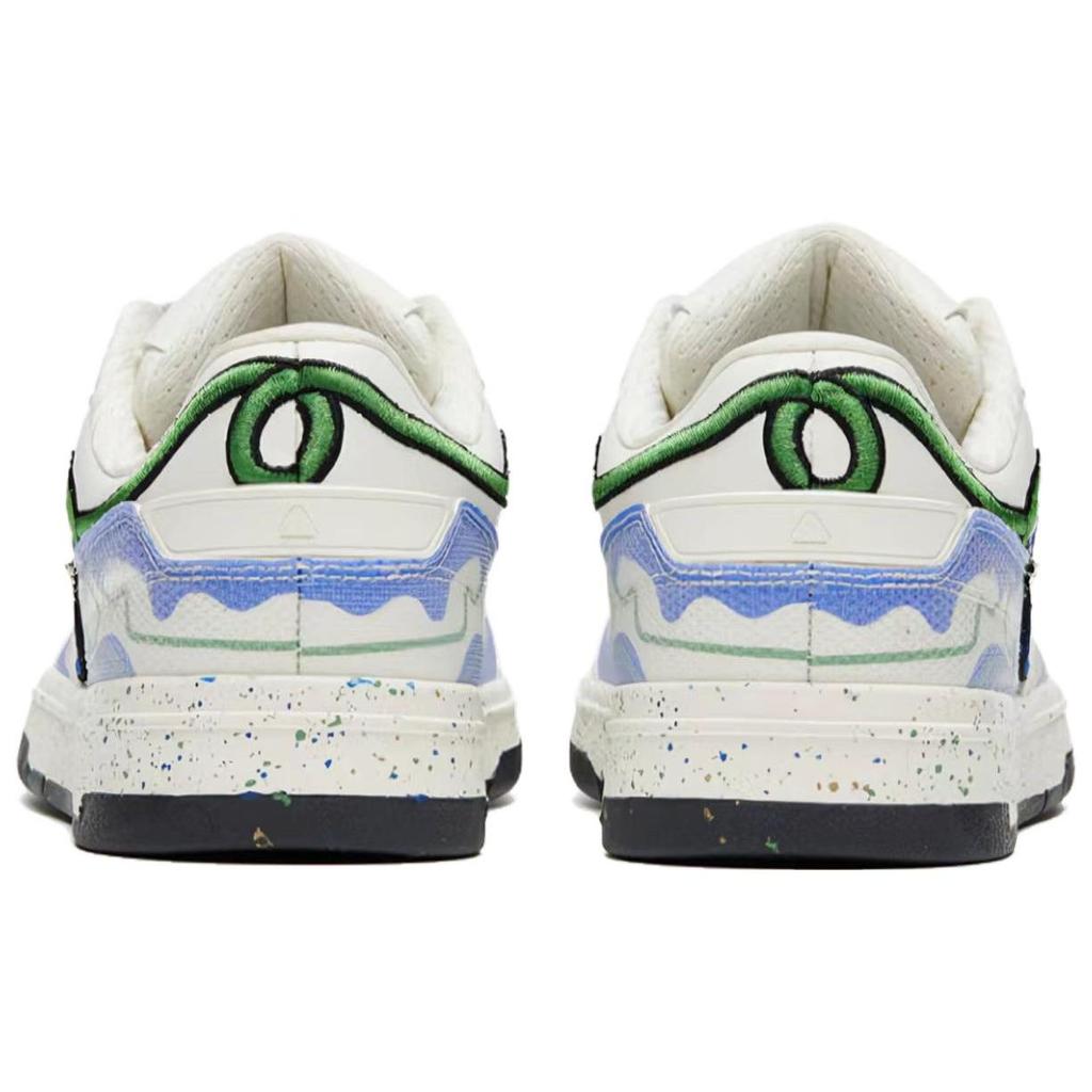 Anta Lightweight Breathable Low-Top Skate Shoes Women Sneakers White 122329231-2