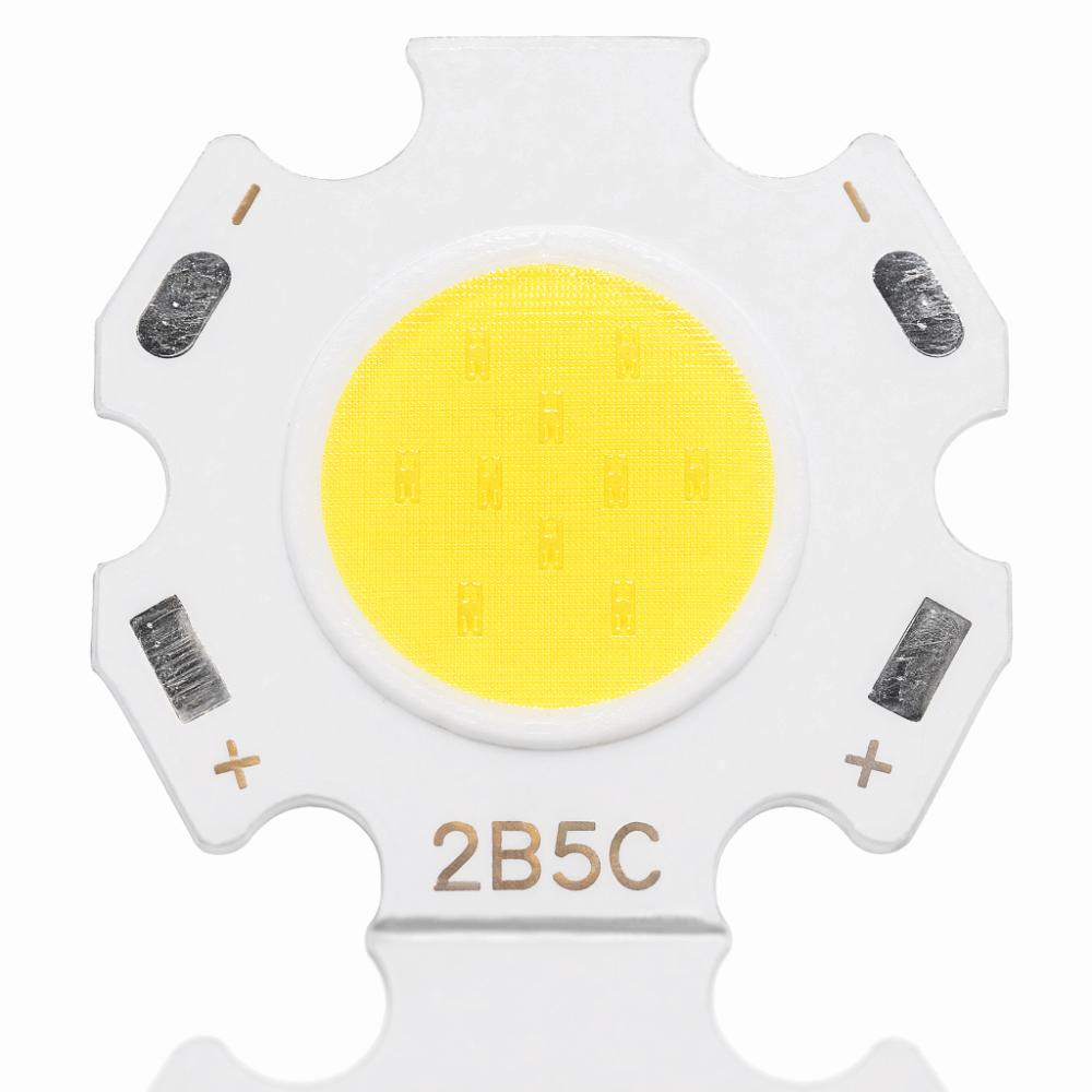 12PCS 5W COB LED Chips 15-17V High Power LED Bulb Easy COB LED Chip Beads  Spotlight Floodlight