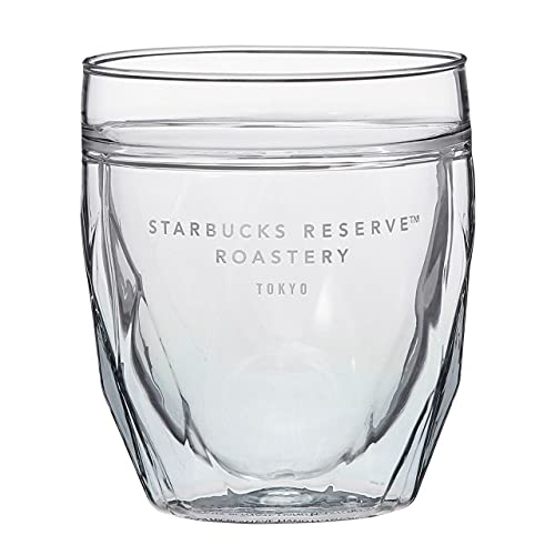 Starbucks Reserve® Roastery Double-Walled Glass, Faceted Blue, 237ml