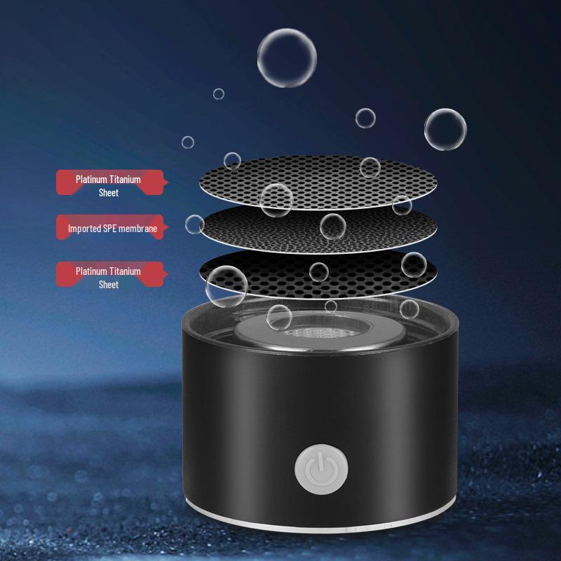 Japanese Hydrogen-Rich Water Cup with High Concentration & Hydrogen-Oxygen Separation Electrolysis - Compact Hydrogen Inhalation Device