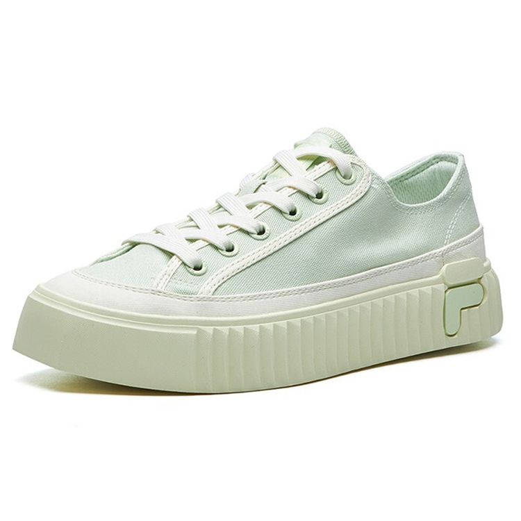 Fila Gear Low-Top Skate Shoes Women Sneaker Light-Lake-Green F12W124342FGN