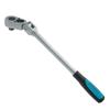 HAZET 8816G Swivel Flex Joint Socket Chrome Vanadium 276mm Overall Silver Plated for Tight Automotive Maintenance Made In Germany Imported To Ratchet,