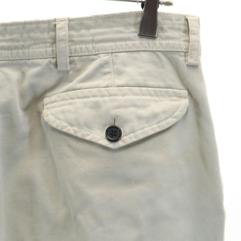 PRADA made in Italy Button fly Long pants 46 Beige Men's Used